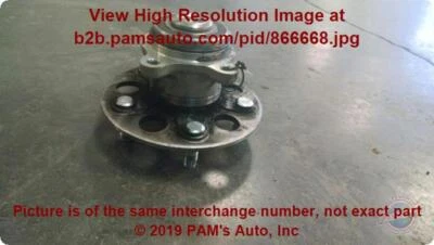 Buje de rueda trasero usado se adapta a: Honda Civic 2007 trasero SDN 1,8 L tambor GNC GX grado trasero Foto 1 de 4