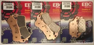 EBC Sintered FRONT and REAR Brake Pads Fits HONDA CBR600FA (ABS) (2011 to 2013) - Picture 1 of 11