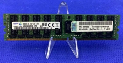 46W0800 IBM LENOVO 32GB(1X32GB) 4RX4 PC4-2133P DDR4 MEMORY 46W0802 47J0254 - Image 1 of 2