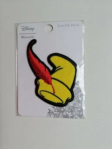 Loungefly Disney Pinocchio Yellow Hat 65mm Iron On Embroidered Transfer Patch - Picture 1 of 5