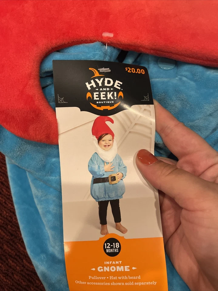 Hyde and Eek Infantil Bebé Gnomo Pullover con Sombrero Disfraz 12-18 Meses  Foto 1 de 1