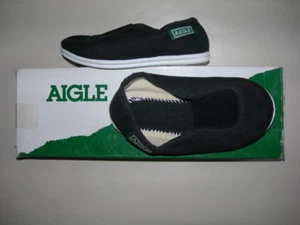 Ballerines, chaussons rythmiques/gymnastique AIGLE, noires,22 au 24,33,34,35,36 - Imagen 1 de 2