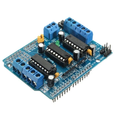 Arduino Steuerung für 2 Schritt- oder 4 DC-Motoren Motor Driver Shield L293D