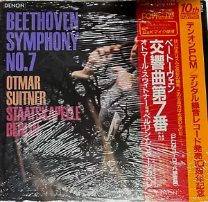 DENON LP OF-7029-ND: Beethoven - Sinfonie Nr. 7 - Anzug - 1982 JAPAN VERSIEGELT - Bild 1 von 2