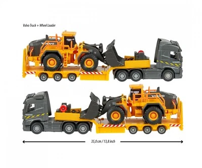 MAJORETTE · VOLVO TRUCK & EXCAVATOR · GRAND SERIES · 35cm · BRAND NEW IN BOX - Image 1 of 4