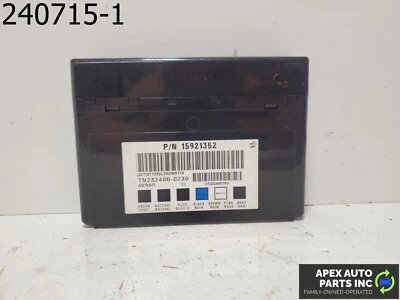 Chevrolet Traverse 2009 fabricante de equipos originales módulo de control de carrocería de 3,6 L BCM Foto 1 de 4