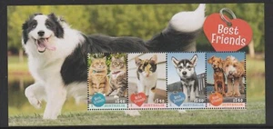 AUSTRALIA 2025 BEST FRIENDS [ Cats & Dogs ] block MINISHEET MNH  - - Picture 1 of 1