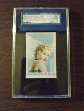 SGC 50, 1960 Maple Leaf Gum,  #63 Gloria De Haven, Printed In Holland Back.