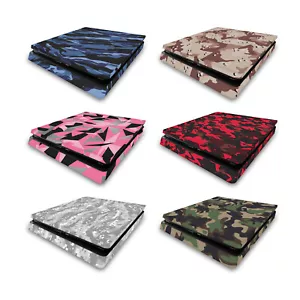 CALCOMANÍA DE PIEL HEAD CASE DESIGNS CON PEGATINA DE VINILO DE CAMUFLAJE PARA CONSOLA DELGADA SONY PS4 - Imagen 1 de 14