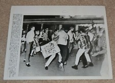 PRESIDENT LYNDON BAINES JOHNSON VINTAGE HAWAII VIETNAM ORIGINAL PRESS PHOTO 