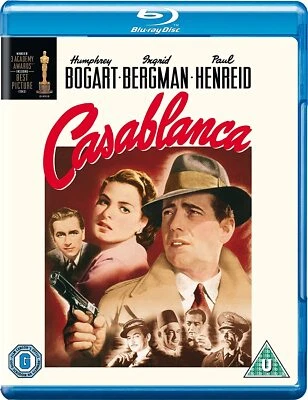 CASABLANCA BLU RAY FILM MOVIE HUMPHREY BOGART INGRID BERGMAN UK SELLER - Image 1 of 2