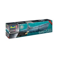 US Navy Gato Class Submarine Platinum Edition 1:72 Scale Level 5 Revell Model Ki