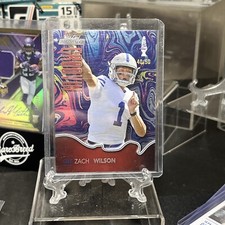 Zach Wilson RC /50 Groovin 2021 Wild Card Alumination BG-2