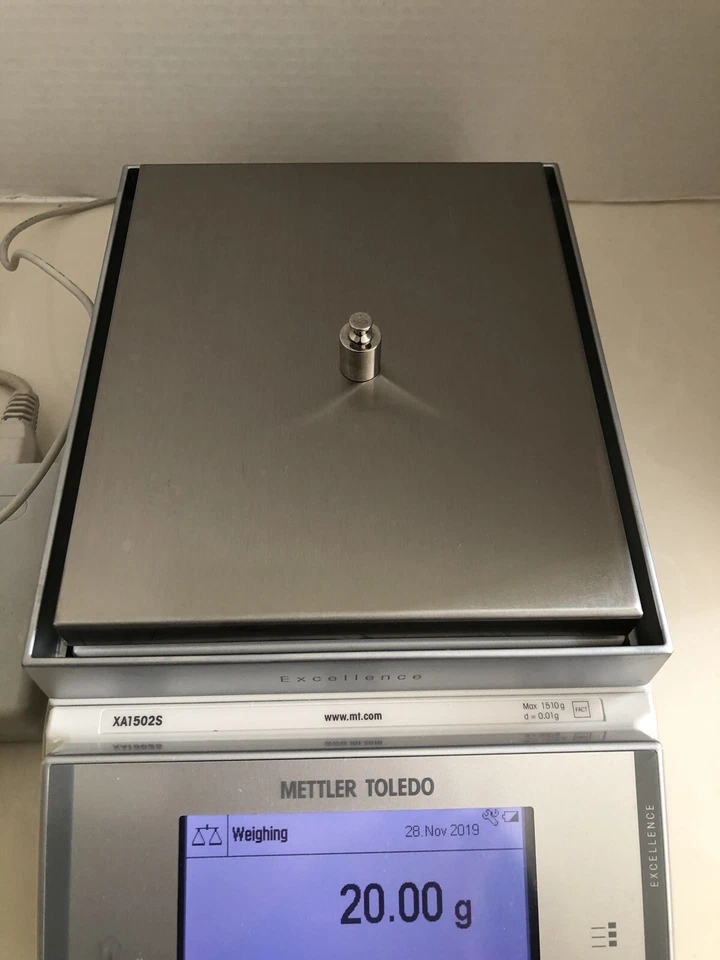 Sale! Mettler Toledo XS8001S Balance RS232 Print port 8010g 0.1g FACT Tested Ex - Image 1 of 4