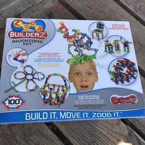 ZOOB BuilderZ Inventors Kit Toy Builder Set with Box - Picture 1 of 5