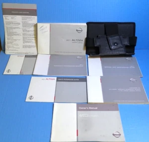 11 2011 Nissan Altima owners manual with Blue Connect - Picture 1 of 1