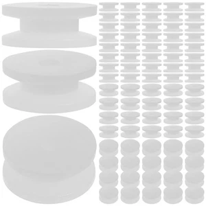  100 Pcs Small Pulley Plastic Motor Mini Gears and Pulleys Wheels - Picture 1 of 11