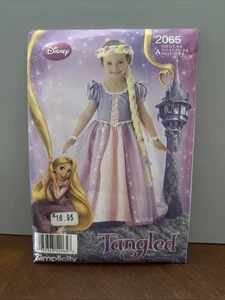 Simplicity Tangled 2065 Size U.S. 3-8 - Picture 1 of 2