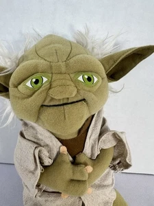 Star Wars YODA 8” Plush Stuffed Toy w/ Sound - Picture 1 of 7