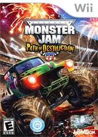 Monster Jam Path of Destruction- Nintendo Wii RESURFACED AND TESTED - Image 1 of 1