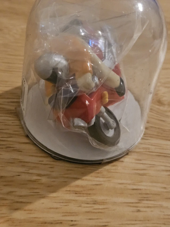 Wild Time WIND-UPS 红色摩托车玩具 2008 Blip LLC。 20046 全新未拆封 — 第 1/4 张图片