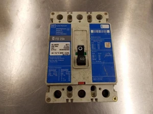 Disyuntor Cutler Hammer Westinghouse Serie C FD3060 3 polos D5 - Imagen 1 de 7