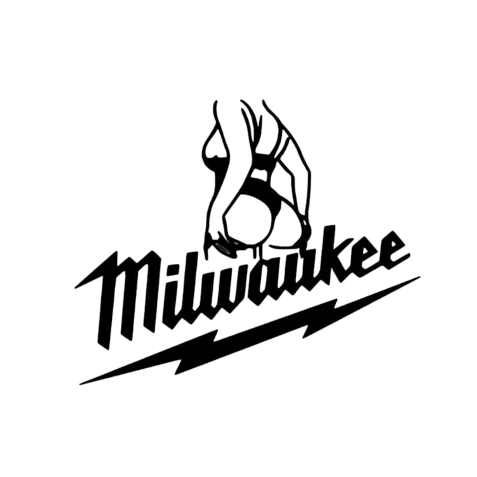Sexy calcomanía de vinilo Milwaukee pegatina - varios colores y tamaños - ¡ENVÍO GRATUITO! Foto 1 de 4
