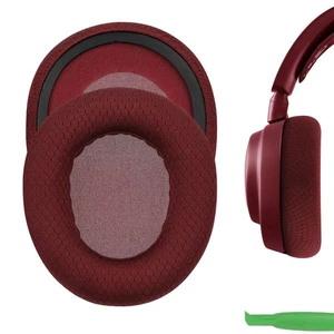 Almohadillas de tela de malla Geekria para auriculares con cable Arctis Nova Pro (rojo) - Imagen 1 de 6