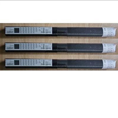 IKEA Lappljung Stra Persiana Ventana Paneles Deslizantes Juego de 3 Negros 60x300cm 24x118in Foto 1 de 4