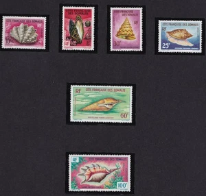 1962 Somalia Coast - Yv. n. 311/314+PA 31/32 MNH/** - Picture 1 of 1