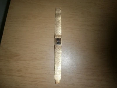 Exquisite Rotary Swiss made ladies gold plated Mech. watch.Short 17cm(E22a2) - image 1 of 4