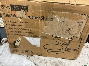 Nueva afeitadora vivo ICE TRITURADORA 300 vatios 143 libras trituradora por hora - Imagen 1 de 5