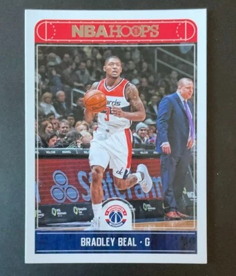 Bradley Beal 2017-18 Hoops Red Back #245 Washington Wizards - Image 1 of 2