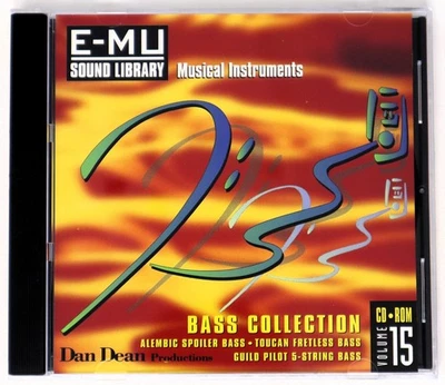 E-MU Systems Sound Library 15 Dan Dean Bass Collection Sound Library/Sampling CD - Image 1 of 3
