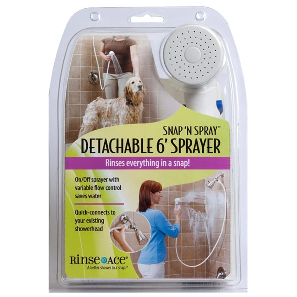 Rinse Ace 4175 Handheld Power Sprayer Shower Head - Image 1 of 1