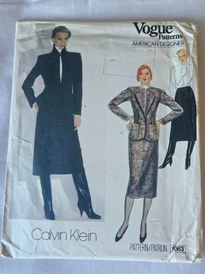 Vintage 1970s Vogue Designer (Calvin Klein) suite pattern Vogue 1063 size 12/34 - Image 1 of 2