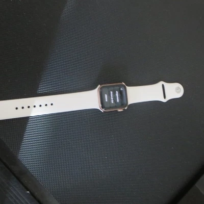 Apple Watch 40 mm Series 5  Aluminum Case gold  Band Used - Image 1 of 4