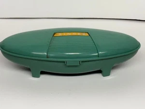 Vintage 60’s Singer Buttonholer Clamshell Case Green - Bild 1 von 13