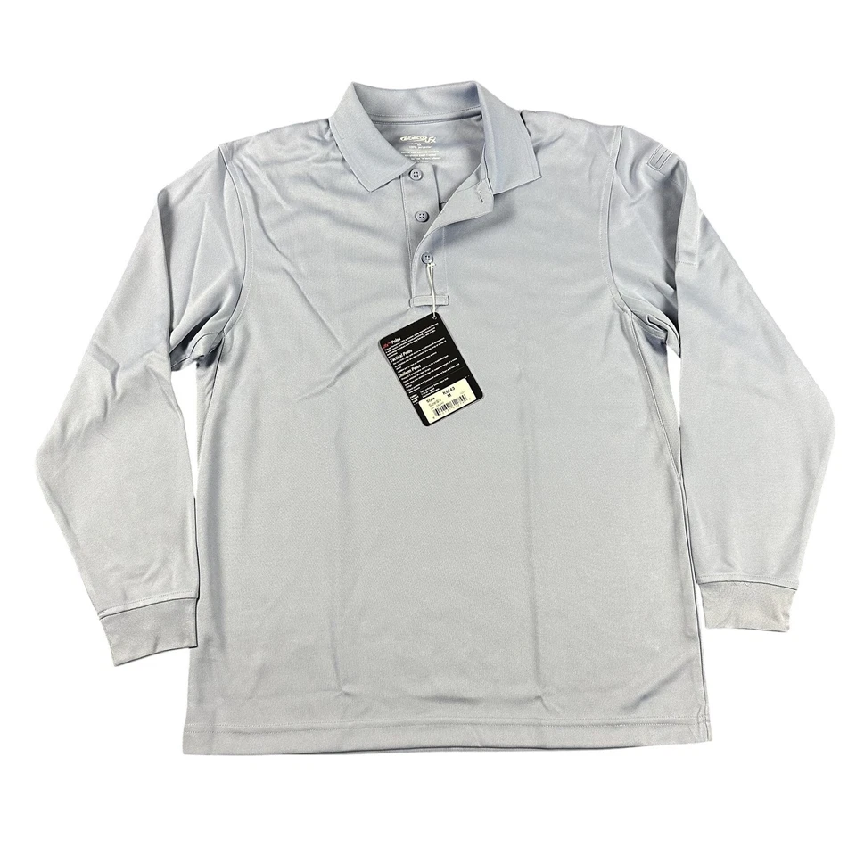 Polo Elbeco Ufx Para Hombres Medio Azul Claro Manga Larga Uniforme Táctico K5143 Foto 1 de 4