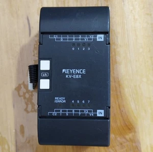 ONE USED KEYENCE PLC KV-E8X PLC programmable controller free ship - Picture 1 of 4