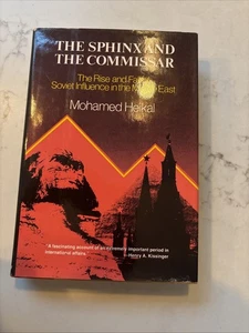 The Sphinx and the Commissar by Mohamed Heikal HC DJ 1st Edition  VGC 1978 - Bild 1 von 7