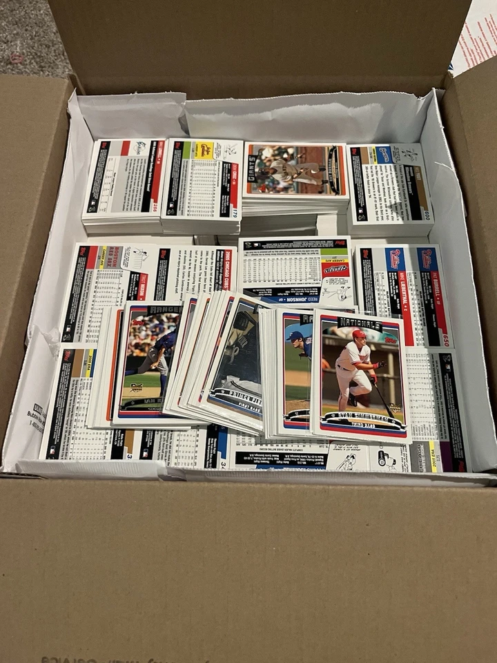 Topps Series 1 y 2 2006 - ¡Tarifa plana grande casi completa!  Verlander Rich Hill Cain Foto 1 de 2