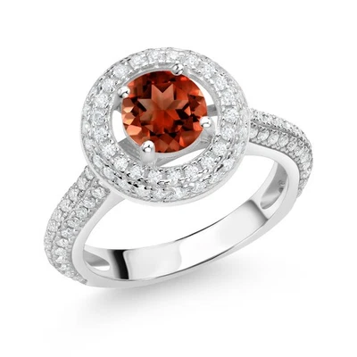 Anillo de plata de ley 925 de ónix y moissanita blanca para mujer (1,41 Cttw, Foto 1 de 4