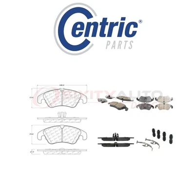 Centric Posi Quiet Ceramic Brake Pads w Shims for 2008-2017 Audi A5 Quattro km — 第 1/4 张图片