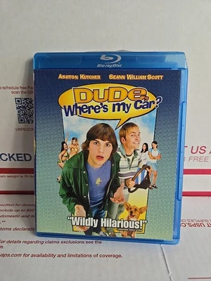 Dude, Where's My Car? (Blu-ray, 2000)  Disc Is Great, Case Shows Wear - Image 1 of 4