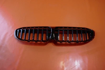 BMW 330 GRILLE 2019 2020 2021 5113 8072085 G20 340 GLOSS BLACK OEM - Image 1 of 4
