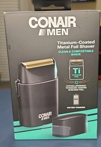 Afeitadora eléctrica Conair lámina de afeitar hipoalergénica recubierta de titanio - Imagen 1 de 5