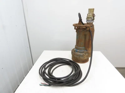 Bomba de sumidero de deshidratación sumergible de 3" Tsurumi KRS2-B3 5 hp 460 V 383 GPM 57 ft-hd Foto 1 de 4