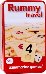 Aquamarine Games DO003 - Rummy De Viaje 4 Jugadores, a Partir De 7 Años. - Imagen 1 de 8