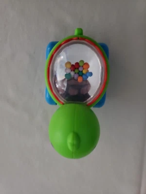 Fisher-Price Poppity Pop Turtle Push-Along Vehicle 6m+ Learning Toy EUC - Image 1 of 4